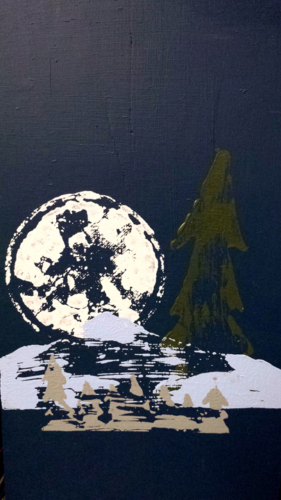 Stamp - Mt Hood print -72